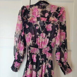 Misa Aydeniz Dress In Rosetta Thorn XS